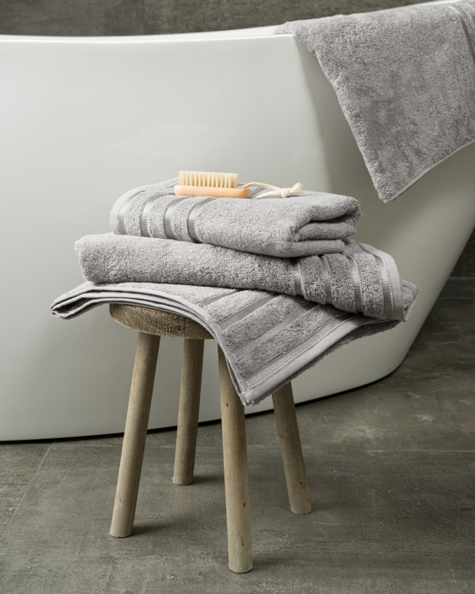 Bambusový ručník/osuška Bamboo Lux - šedý
