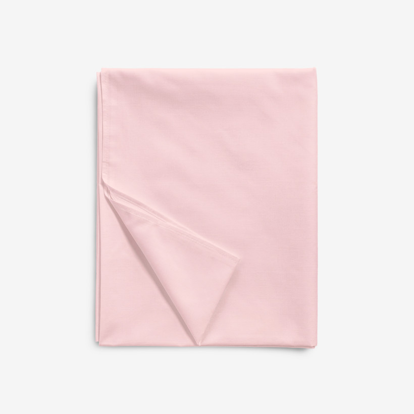 Bavlněné prostěradlo - pudrově růžové - plachta staré