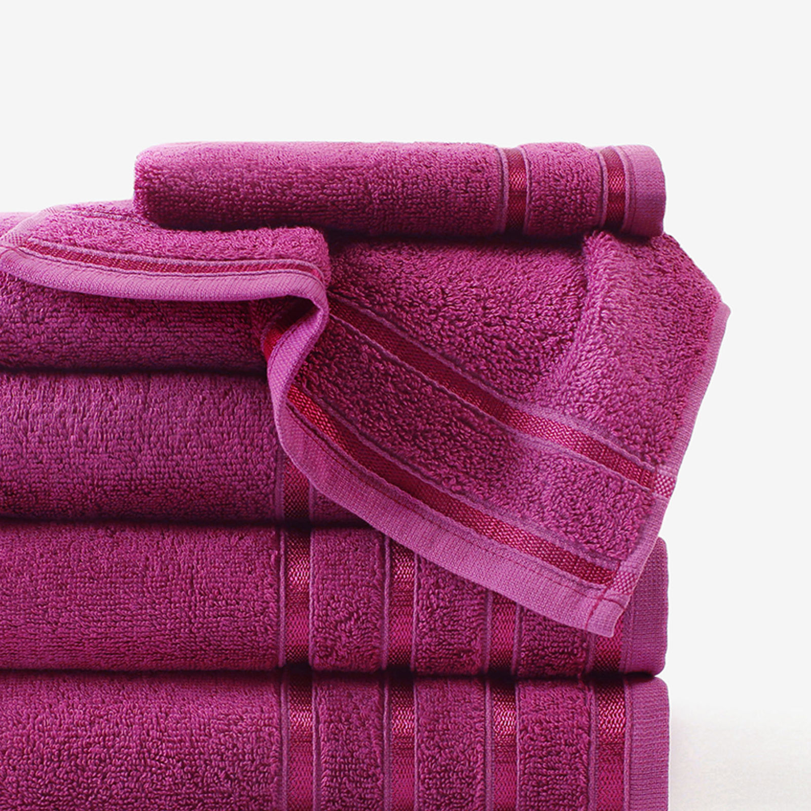 Bambusový ručník/osuška Bamboo Lux - purpurový