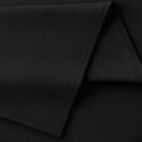 Hranatý ubrus 100% bavlněné plátno - černý