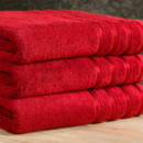 Bambusový ručník/osuška Bamboo Lux - červený