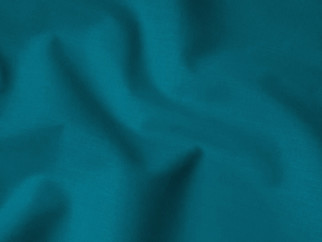 Bavlněná jednobarevná látka - plátno SUZY - petrolejová - šířka 145 cm