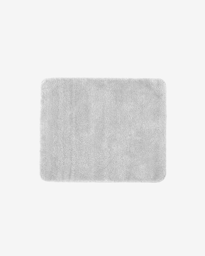 Koupelnová předložka / kobereček s vyšším chlupem 50x60 cm - světle šedá