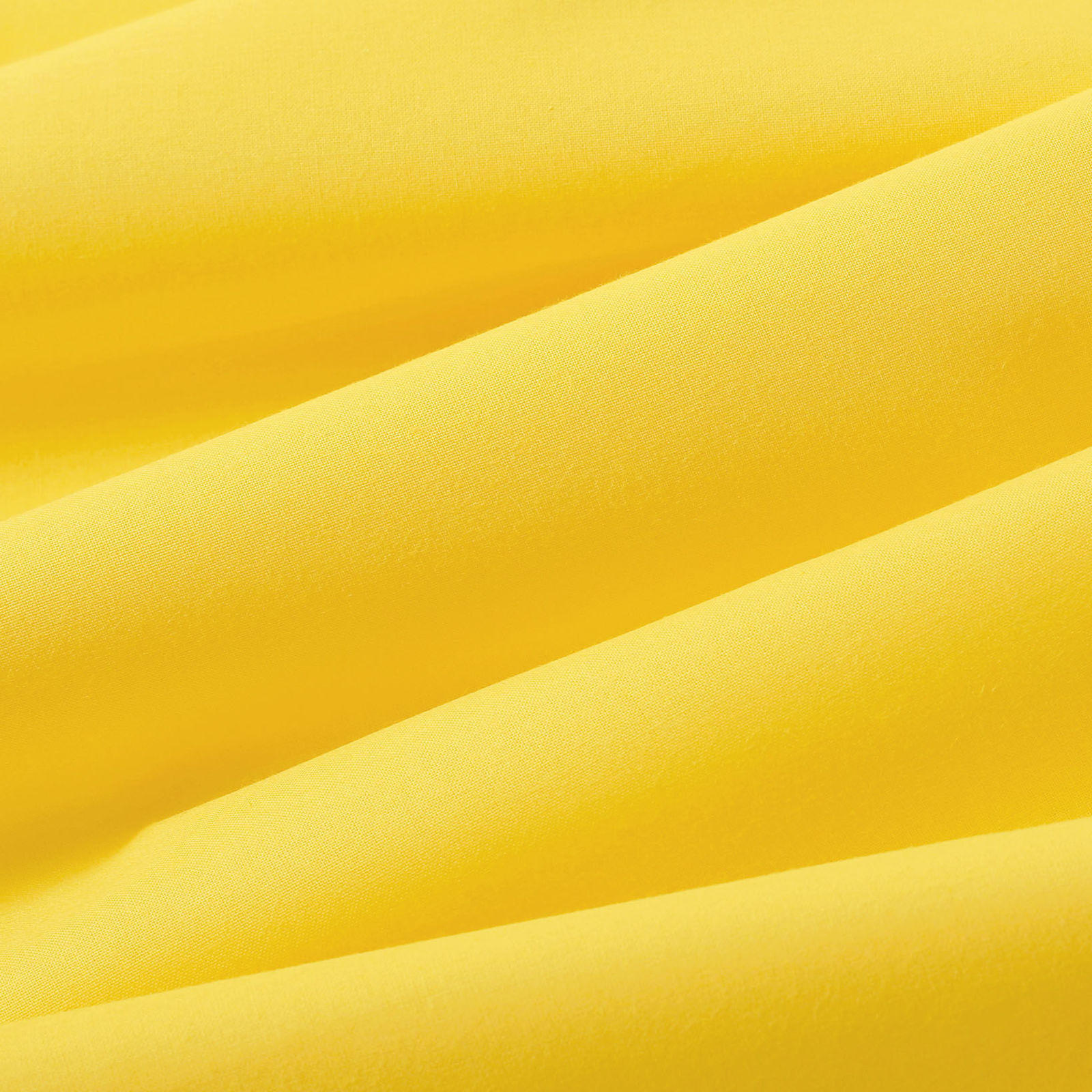 Kulatý ubrus 100% bavlněné plátno - žlutý