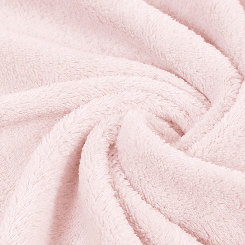 Kvalitní deka z mikrovlákna - světle růžová