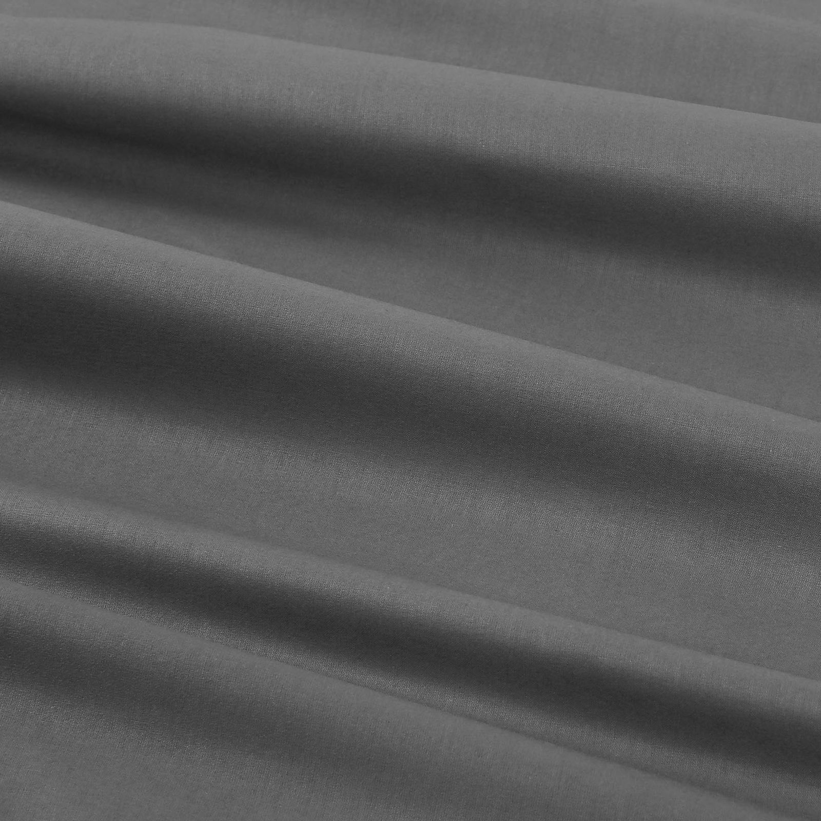 Bavlněné ložní povlečení - tmavě šedé