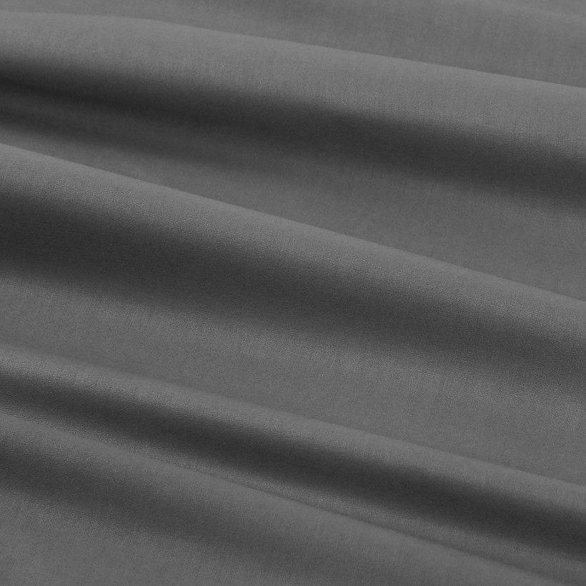 Bavlněné ložní povlečení - tmavě šedé
