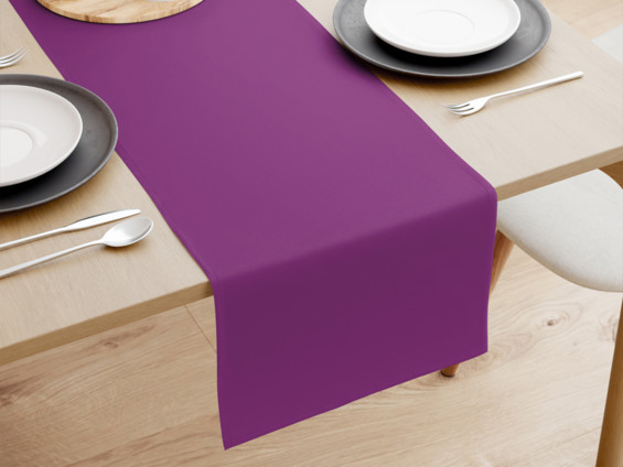 Bavlněný běhoun na stůl - fialový