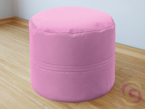 Bavlněný sedací bobek růžový - detail 2