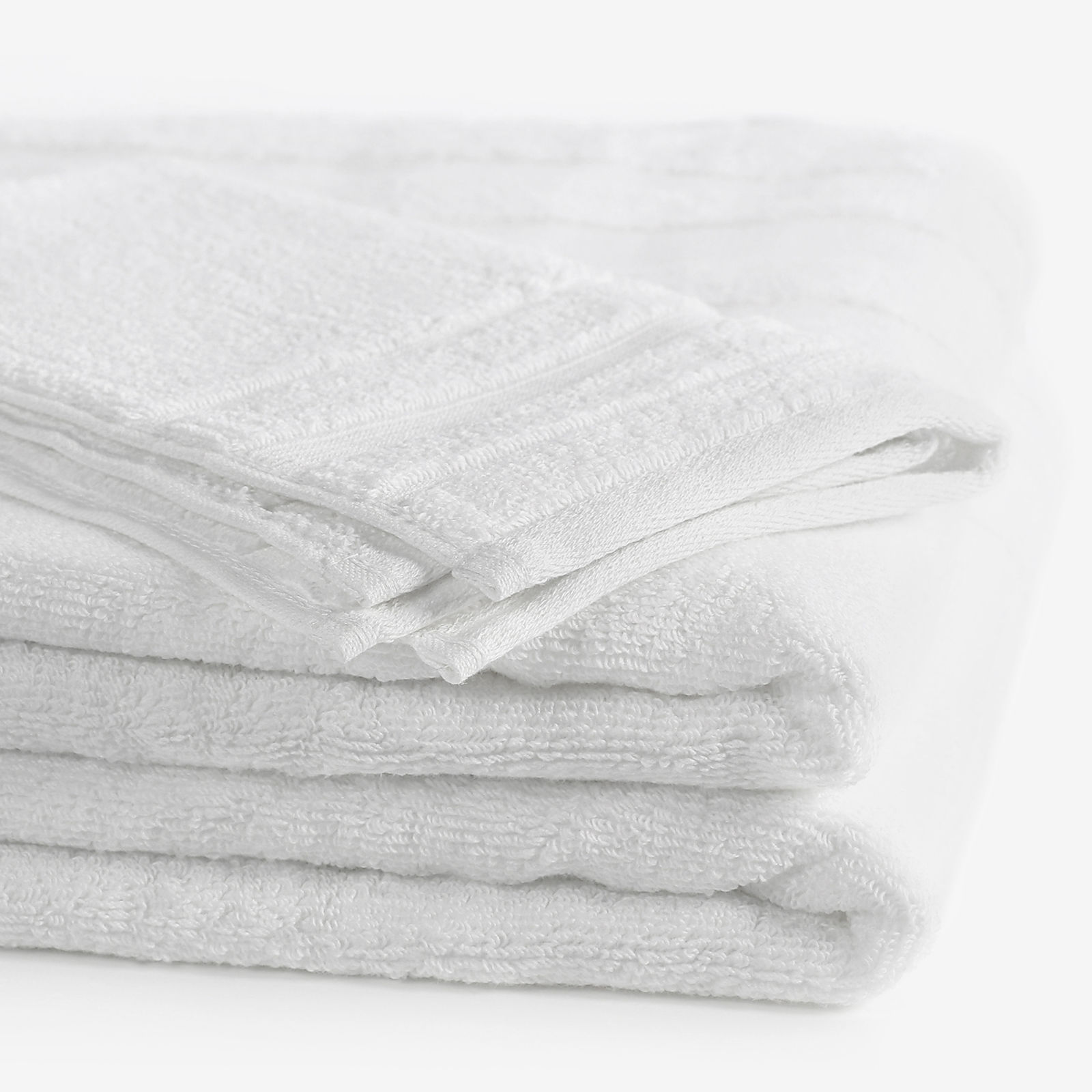 Hebký ručník z organické bavlny - bílý