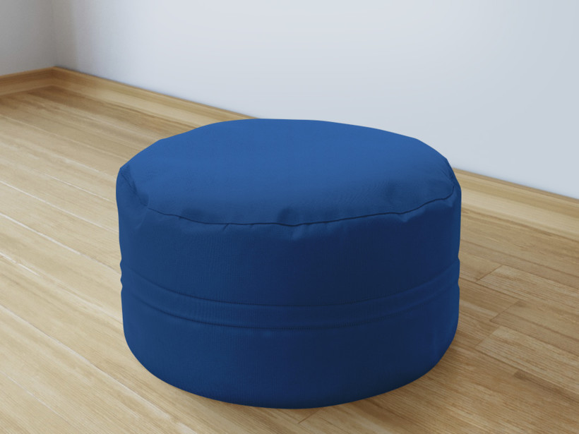 Bavlněný sedací bobek 50x20 cm - královsky modrý