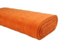 Bavlněná látka KANAFAS - vzor 026 oranžové pruhy - metráž š. 150cm