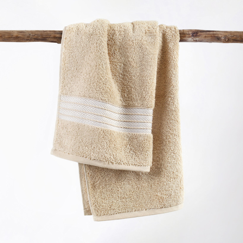 Froté ručník / osuška Kaya - béžový