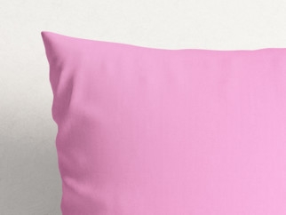 Bavlněný povlak na polštář - růžový
