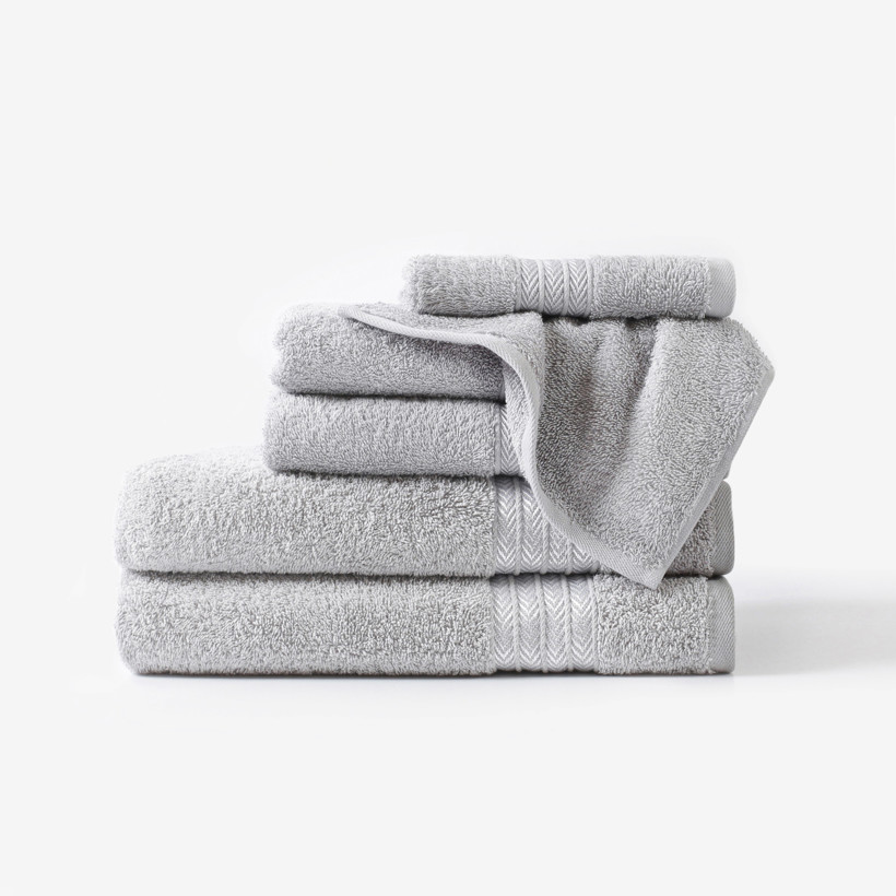 Froté ručník / osuška Kaya - světle šedý