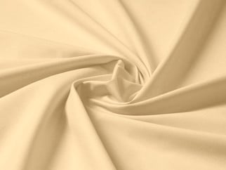 Bavlněná jednobarevná látka - plátno SUZY - béžová - šířka 145 cm