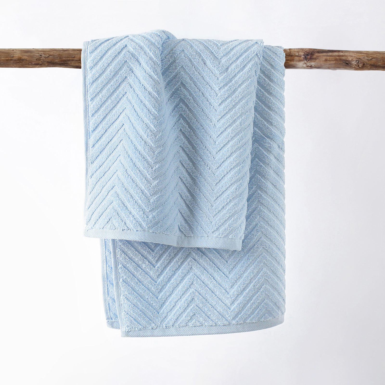 Froté ručník / osuška Bali - světle modrý