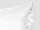 Návlek ze sypkoviny na výrobu polštáře - bílý