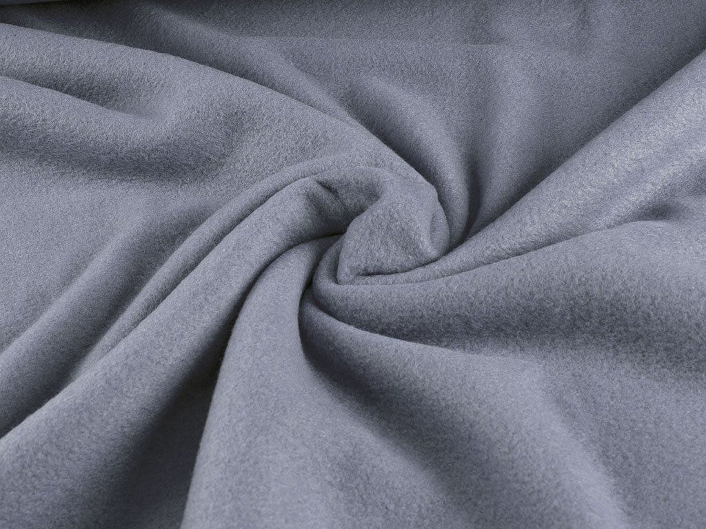 Polar fleece antipilling - šedý