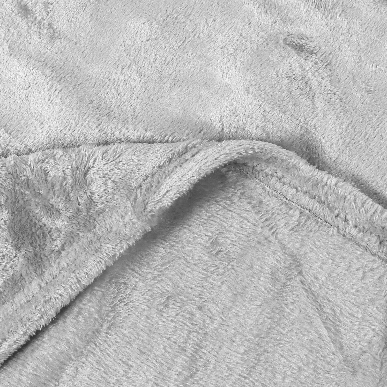 Kvalitní deka z mikrovlákna - světle šedá