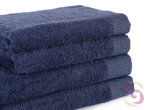 Froté ručník / osuška královsky modrý - detail 1
