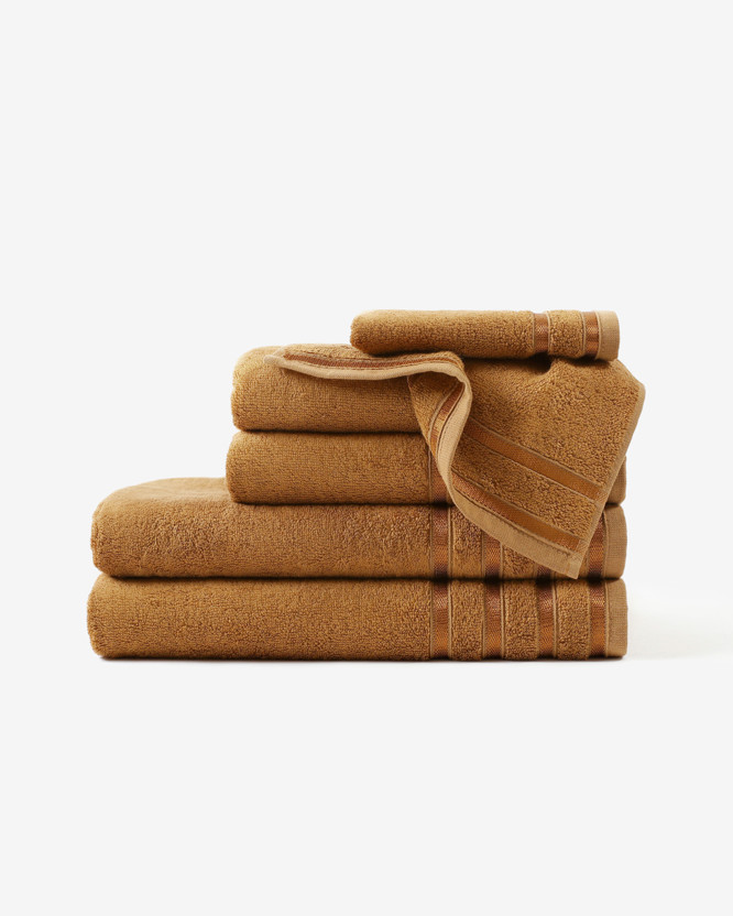 Bambusový ručník/osuška Bamboo Lux - skořicový