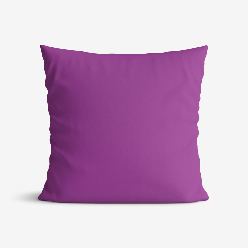 Bavlněný povlak na polštář - fialový