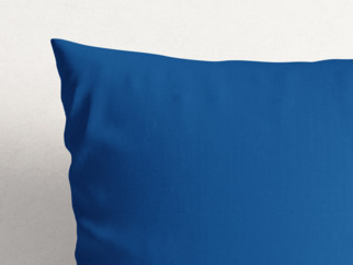 Bavlněný povlak na polštář - královsky modrý