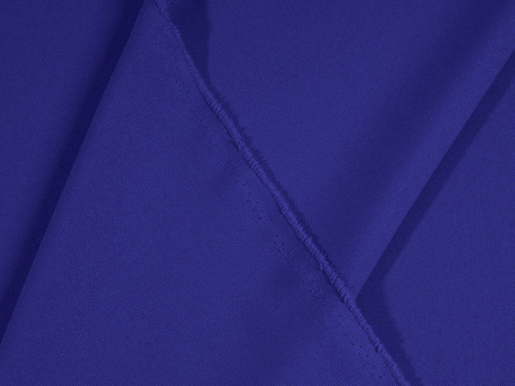 Dekorační jednobarevná látka Rongo - inkoustově modrá