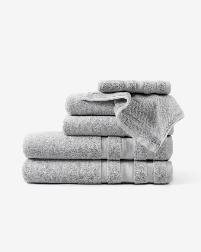 Wellness bavlněný ručník/osuška - šedý