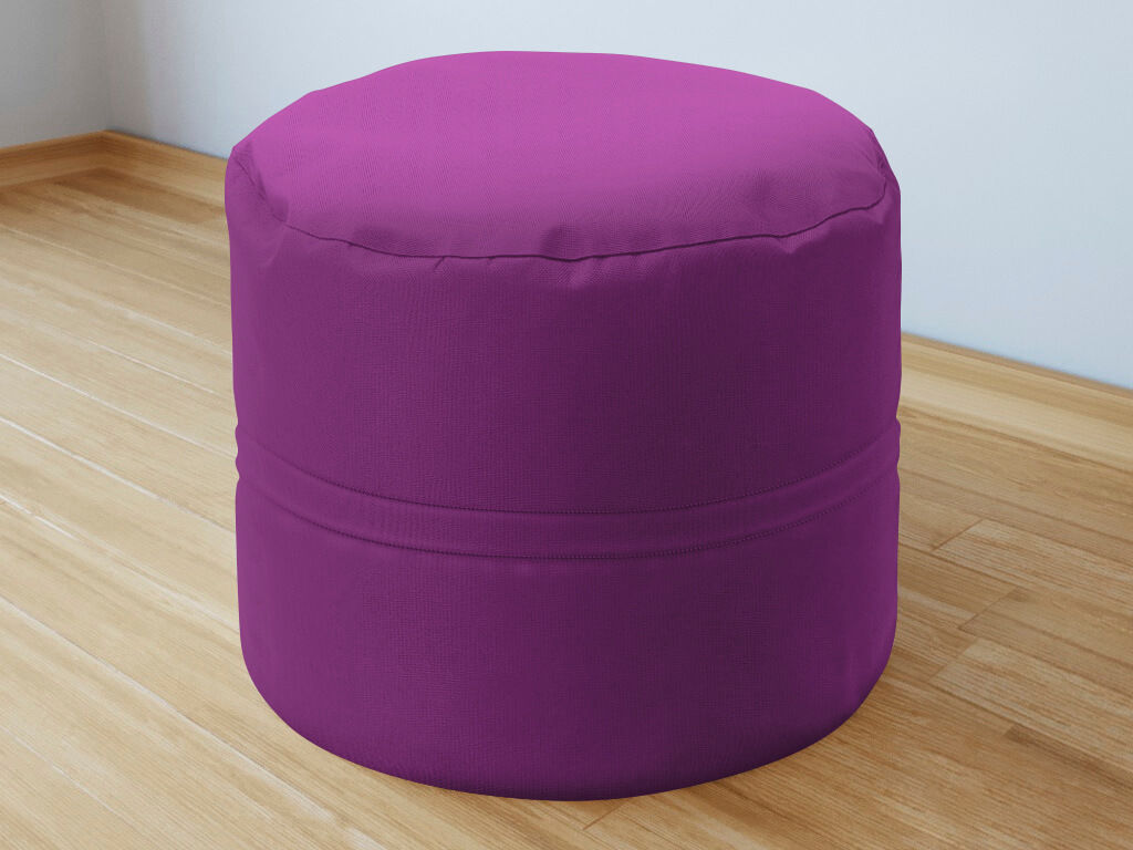 Bavlněný sedací bobek 50x40cm - fialový
