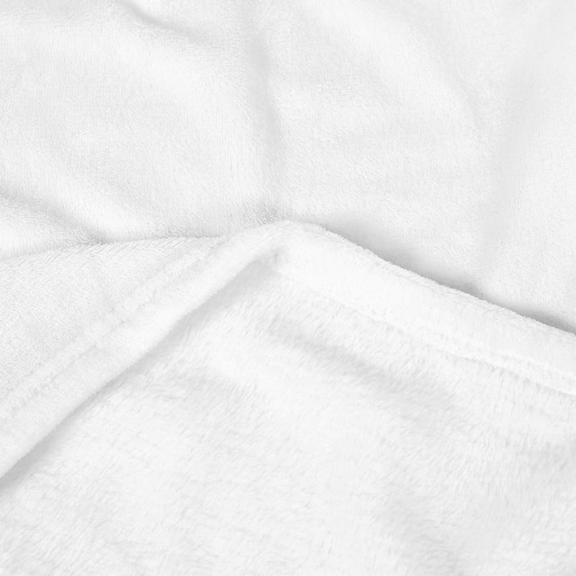 Kvalitní deka z mikrovlákna - bílá