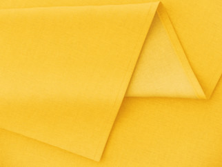 Dekorační ubrus LONETA - sytě žlutý