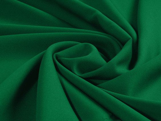 Dekorační jednobarevná látka Rongo - smaragdově zelená - šířka 150 cm