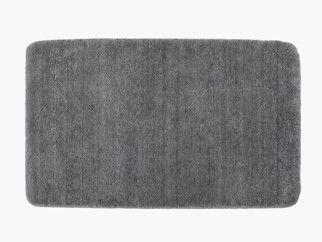 Koupelnová předložka / kobereček s vyšším chlupem - tmavě šedá 60x100 cm
