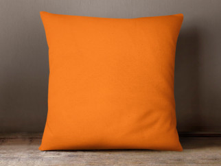 Bavlněný povlak na polštář - oranžový