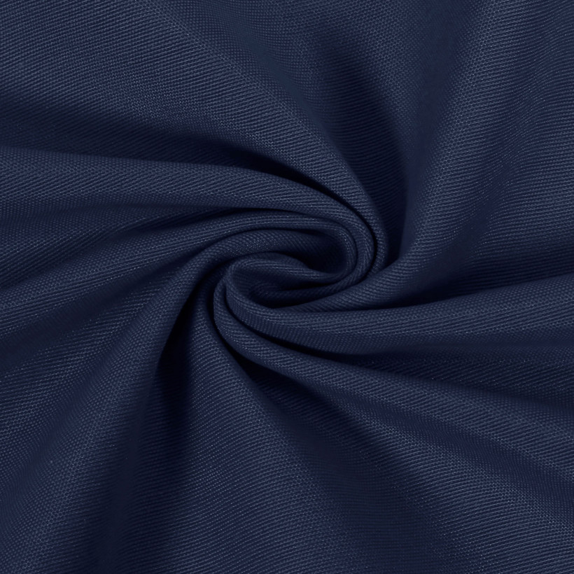 Oválný ubrus Loneta - inkoustově modrý