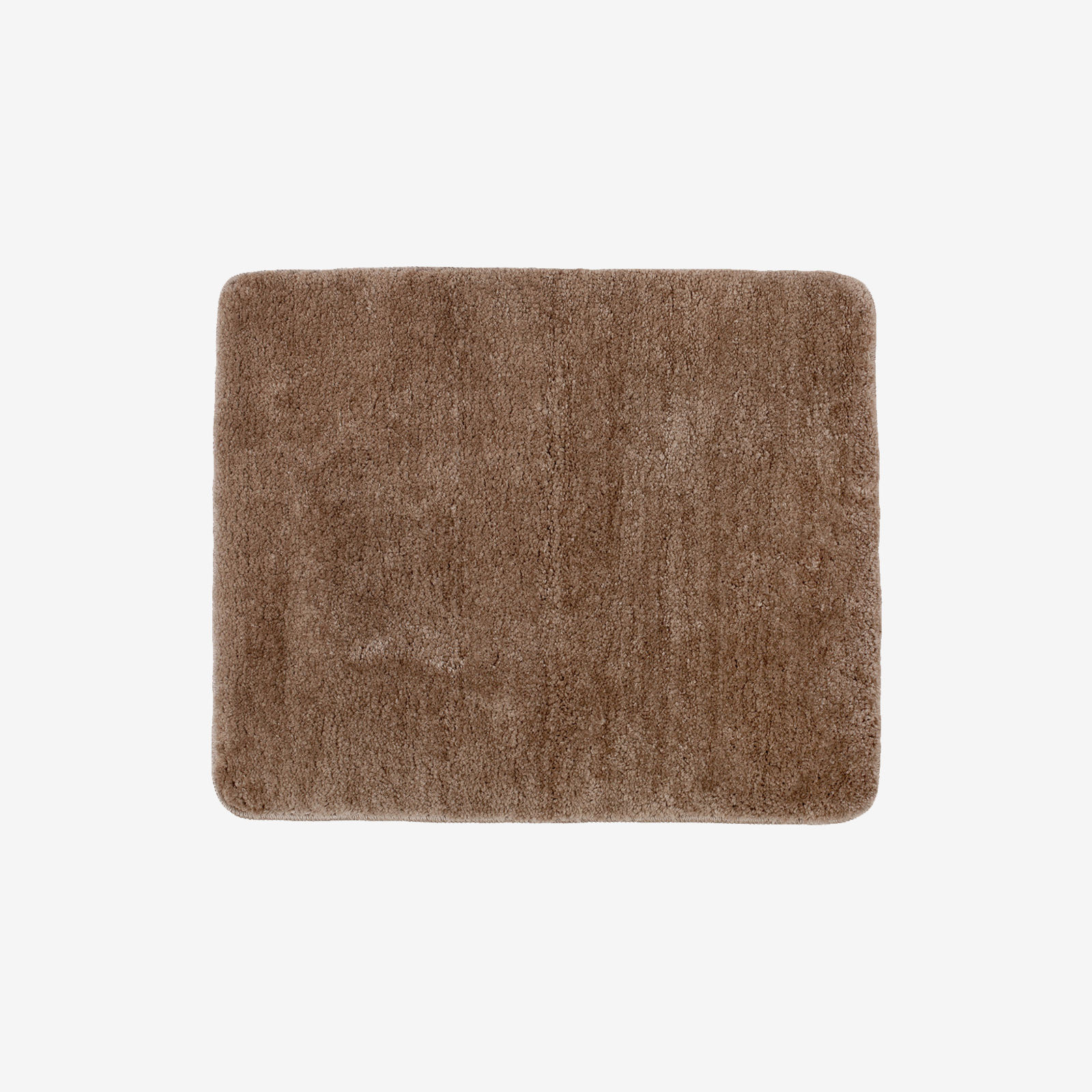Koupelnová předložka / kobereček s vyšším chlupem 50x60 cm - kávová