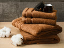 Bambusový ručník/osuška BAMBOO LUX - skořicový