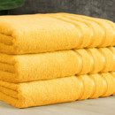 Bambusový ručník/osuška Bamboo Lux - žlutý