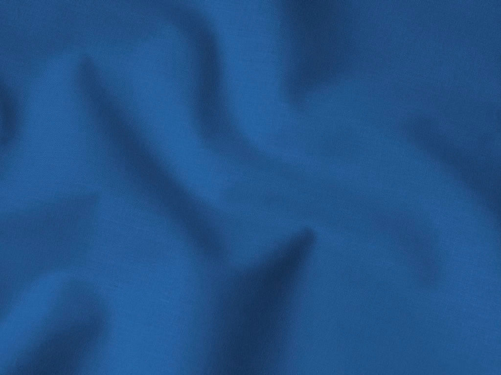 Bavlněná jednobarevná látka - plátno Suzy - královsky modrá