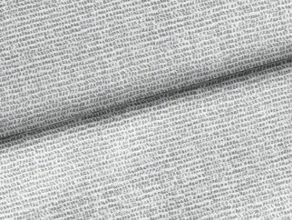 Krepové ložní povlečení - vzor 809 drobné šedé tvary na bílém