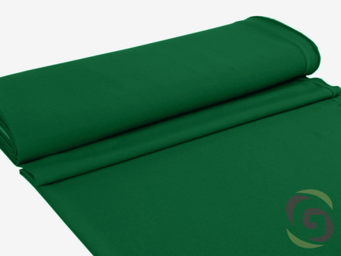 Dekorační jednobarevná látka Rongo - smaragdově zelená