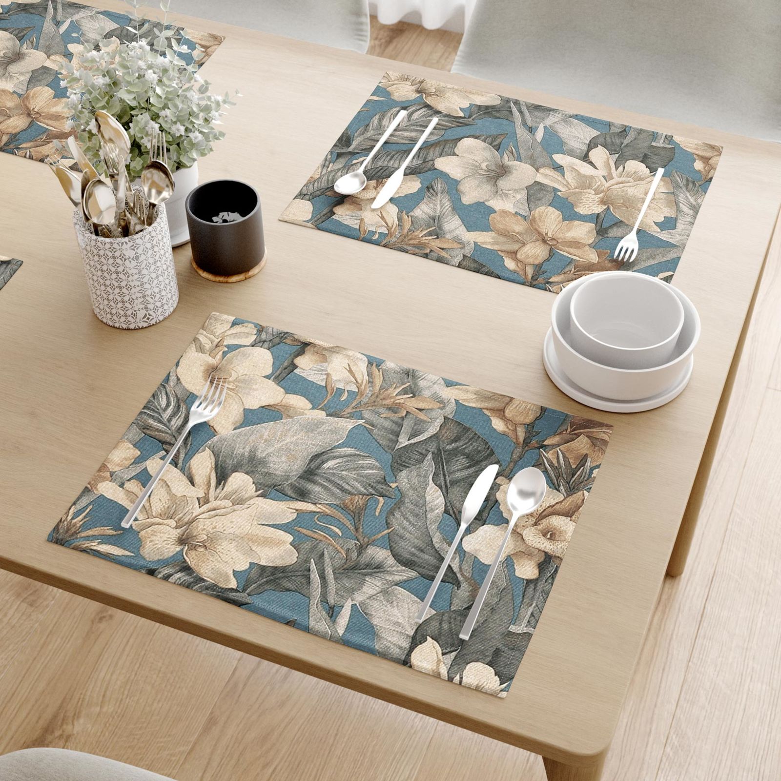 Prostírání na stůl Loneta - tropické květy - sada 2ks