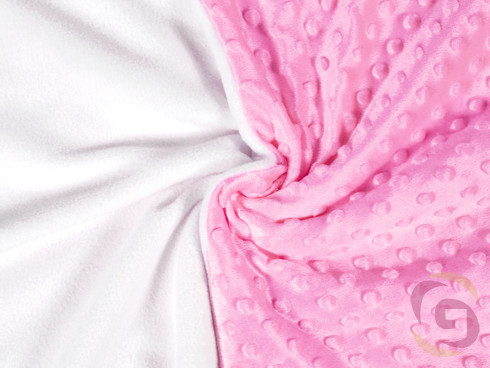 Dětská deka MINKY - sytě růžová
