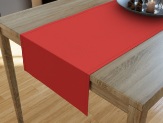 Dekorační běhoun na stůl LONETA - červený