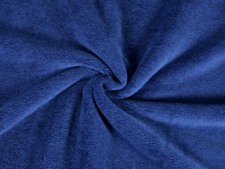 Froté Velur královsky modré oboustranné, metráž š. 150 cm