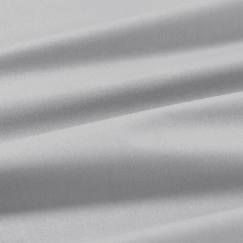 Kulatý ubrus 100% bavlněné plátno - šedý