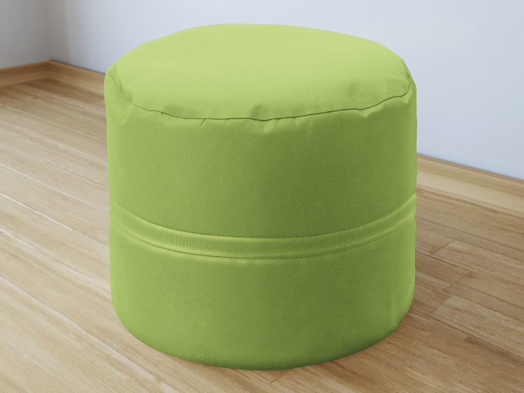 Bavlněný sedací bobek 50x40cm - zelený