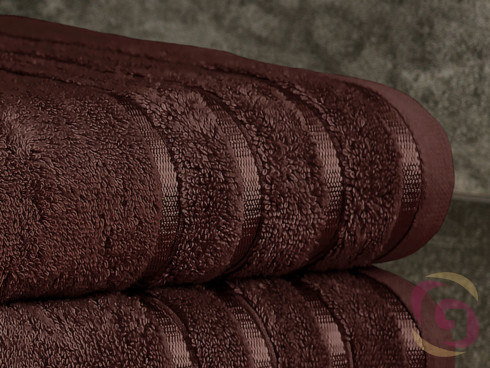 Bambusový ručník/osuška BAMBOO LUX - čokoládově hnědý